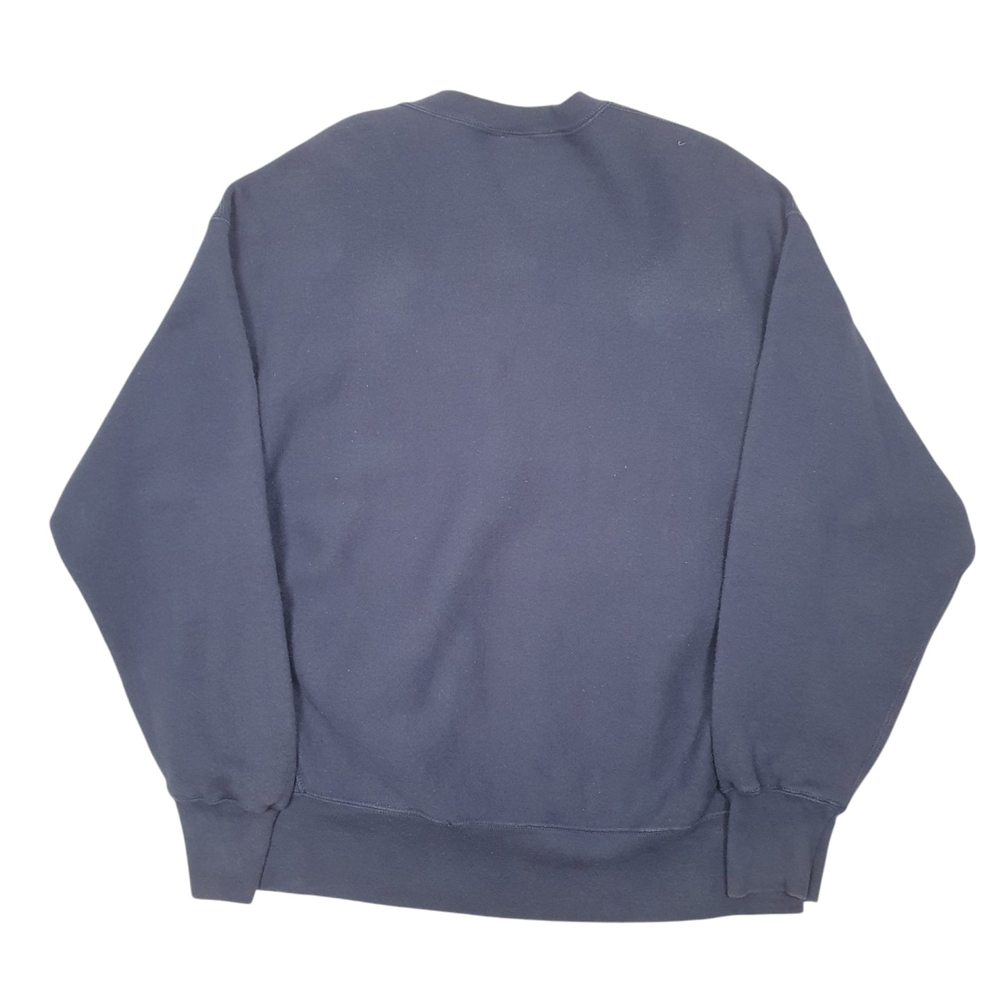 Mens Navy Lee Vintage Crossgrain Oak Bluffs Fire Dept Crewneck Jumper