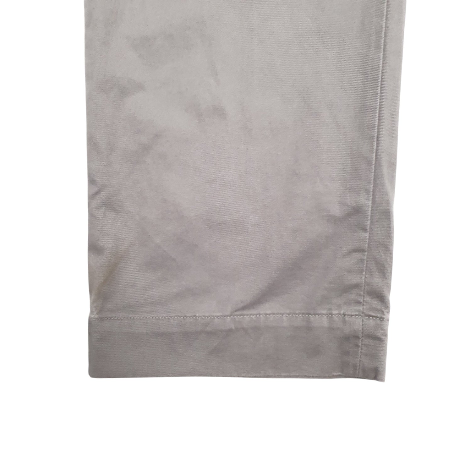 Mens Grey Polo Ralph Lauren Stretch Fit Vintage 2000's Chino Trousers