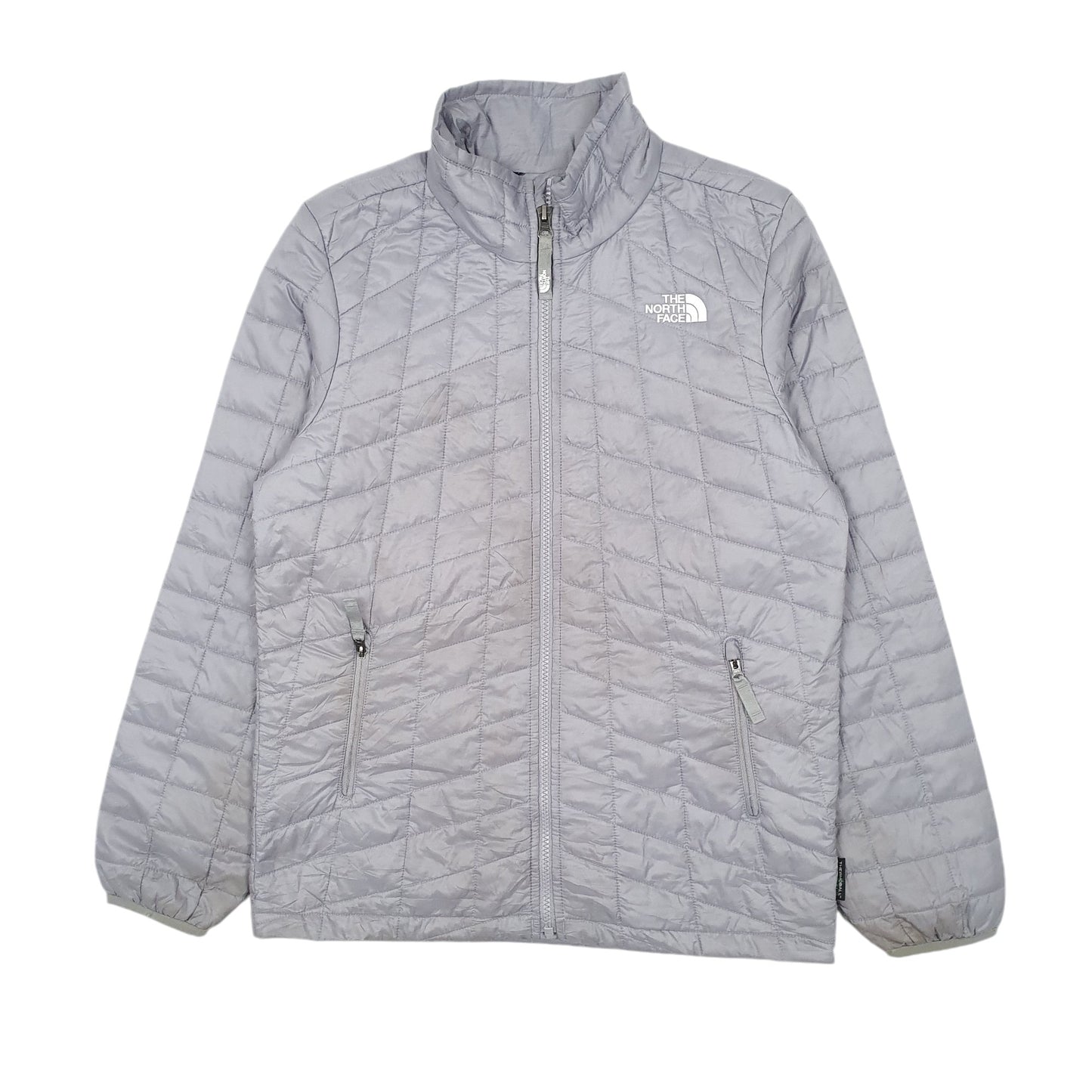 Mens Grey The North Face Thermoball  Coat