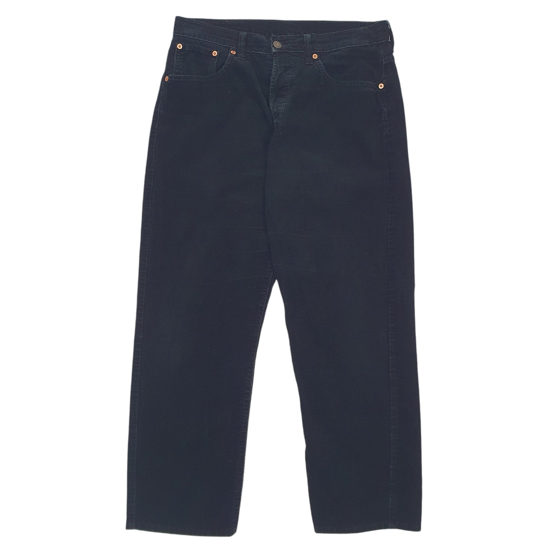 Mens Black Levis  Corduroy Trousers