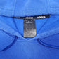 Mens Blue Adidas Spellout Hoodie Jumper
