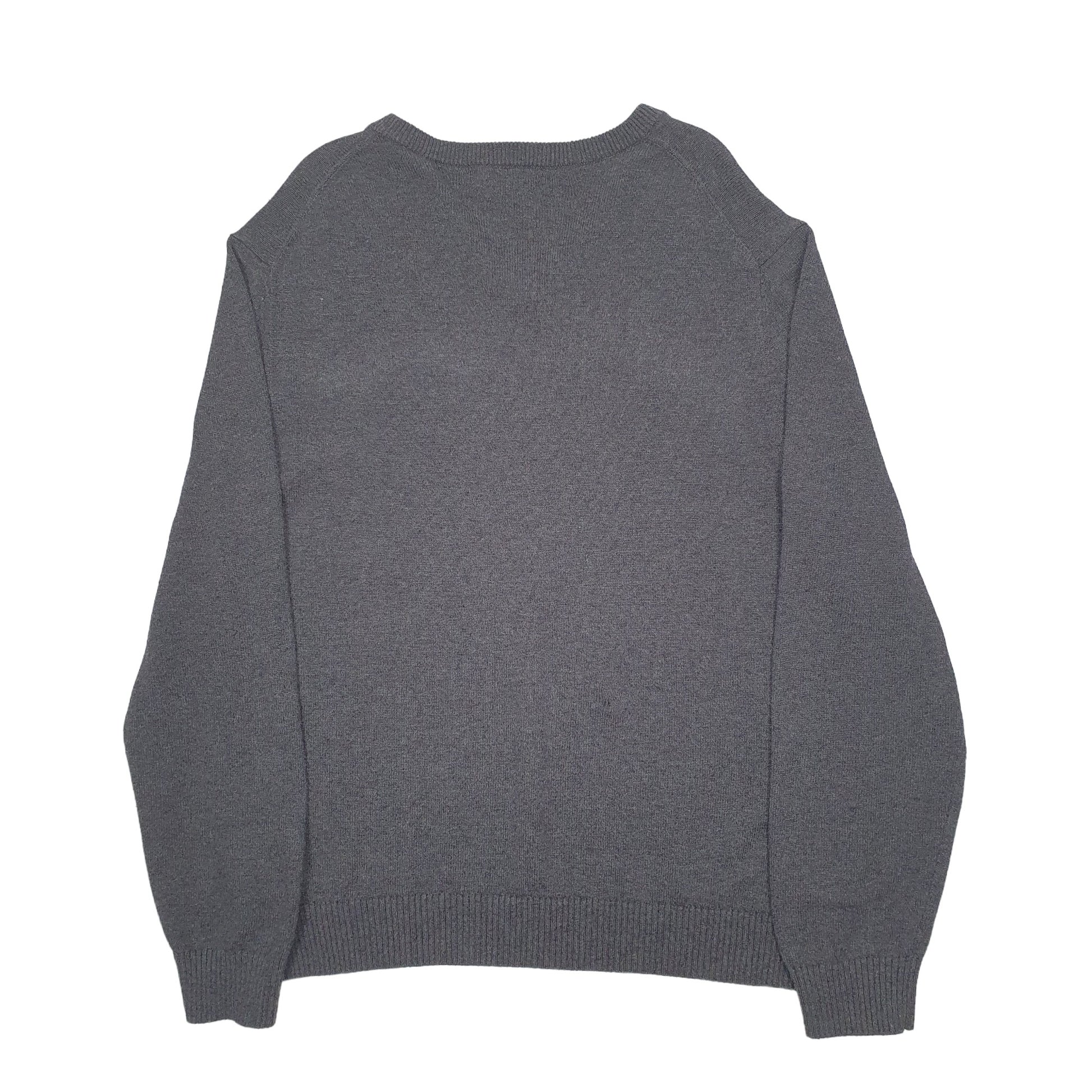 Mens Grey Nautica  Crewneck Jumper