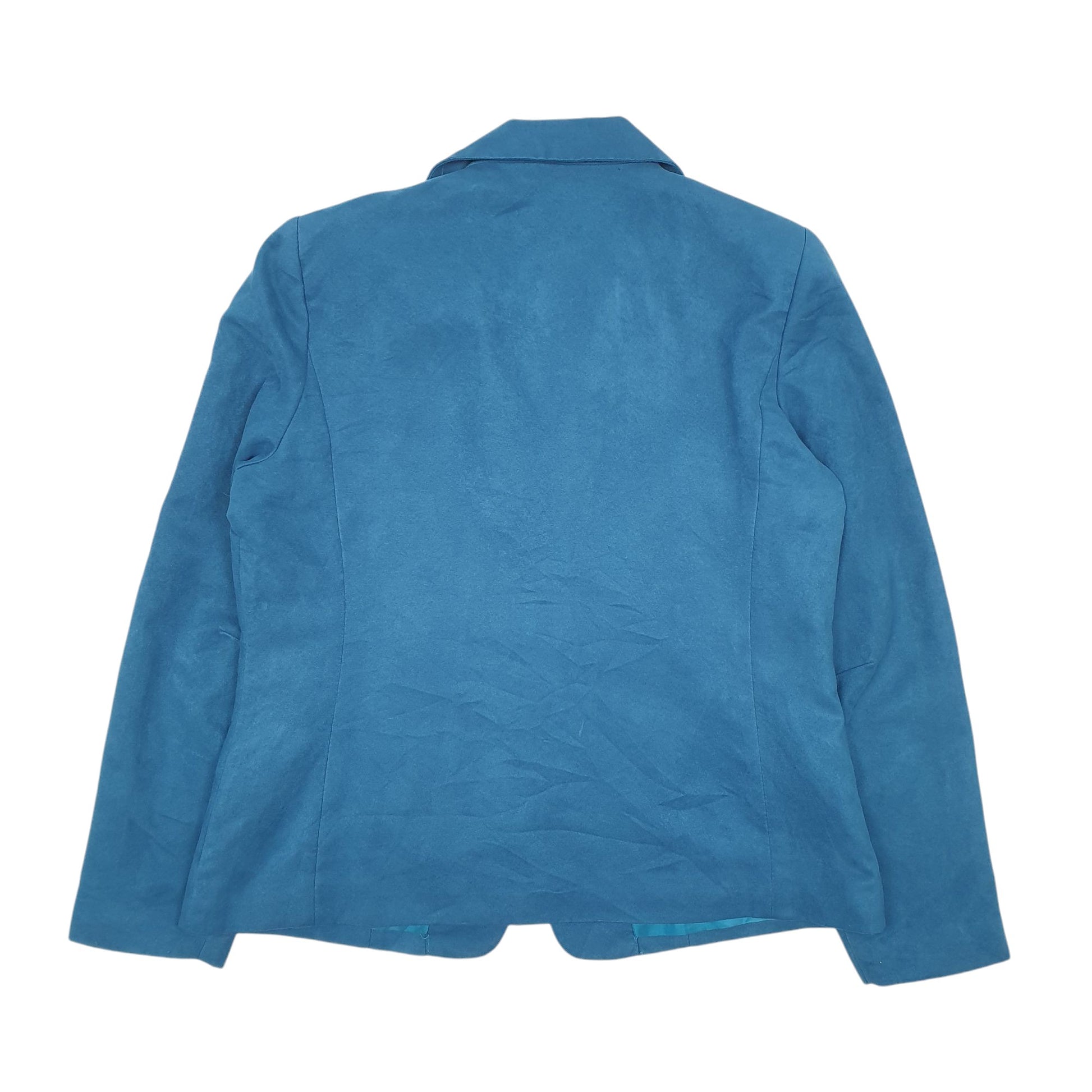 Womens Blue Carrol Reed  Full Zip Coat