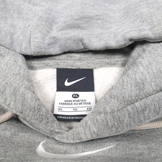 Mens Grey Nike Westview Lacrosse USA Langer Hoodie Jumper