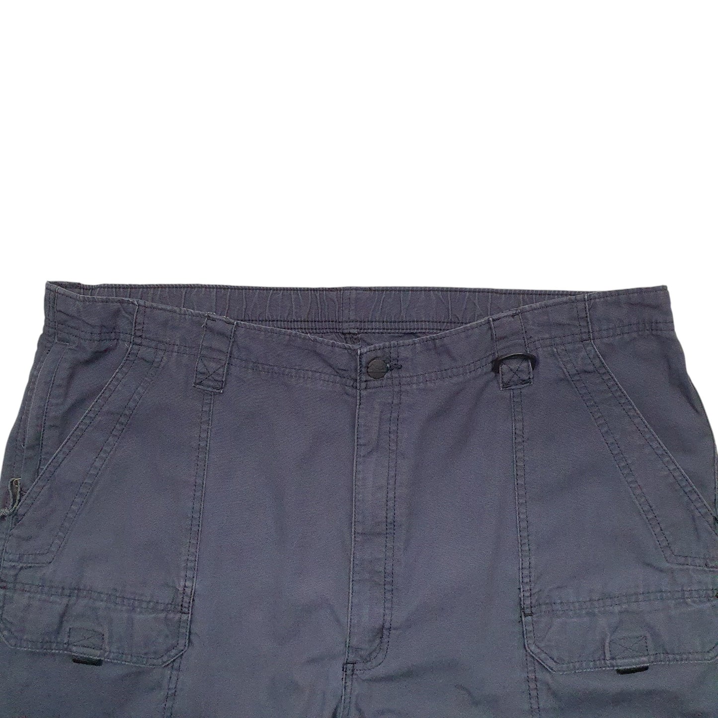 Mens Navy Wrangler  Cargo Shorts