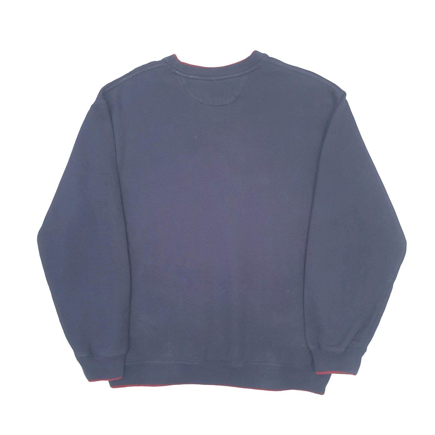 Mens Navy Croft & Barrow USA Flag Crewnexk Jumper