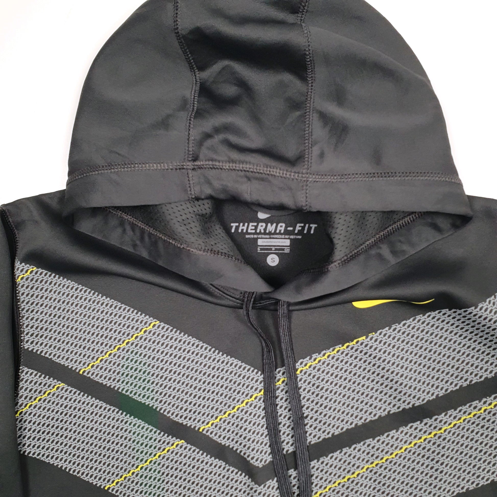 Mens Grey Nike Therma Fit Hoodie Jumper