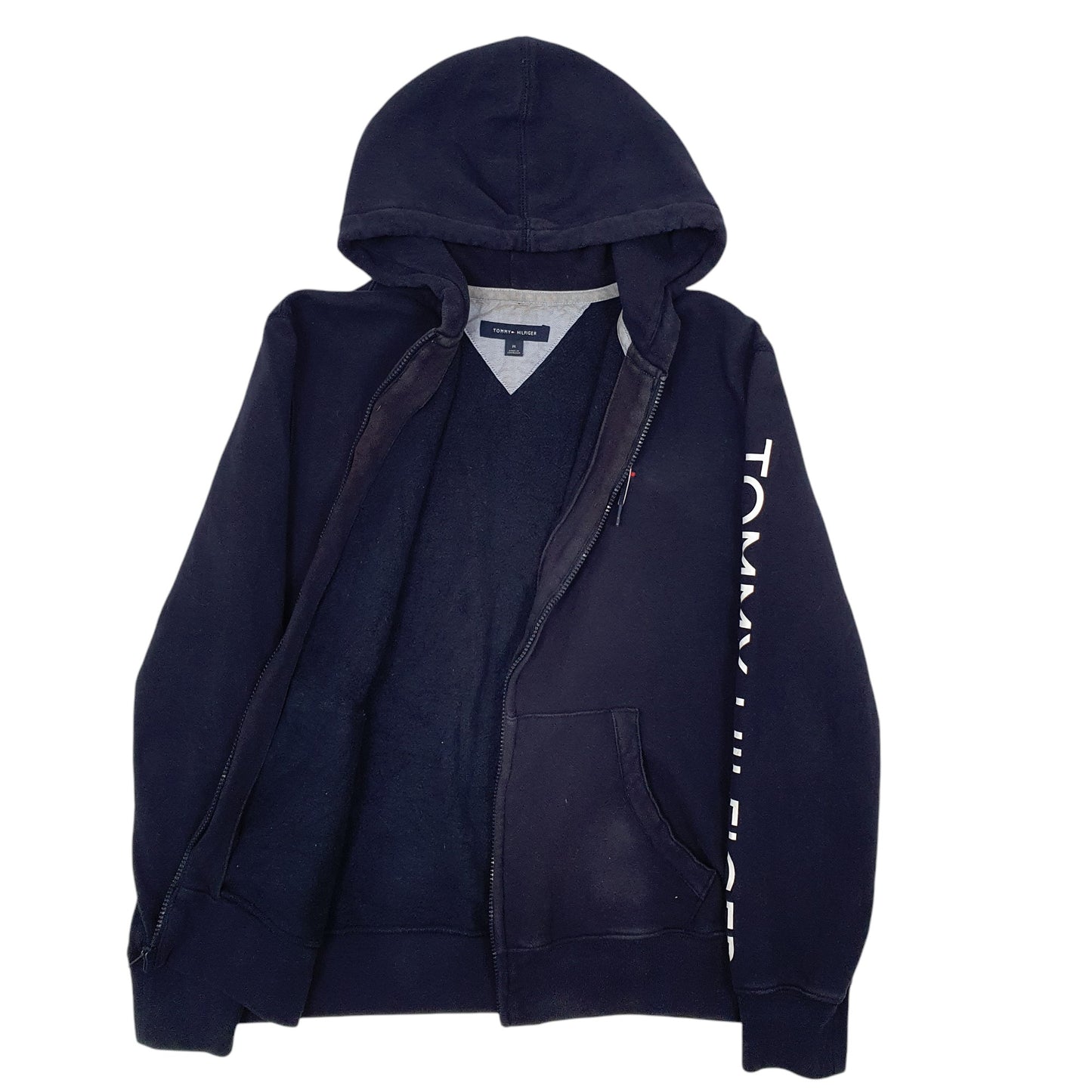 Mens Navy Tommy Hilfiger  Full Zip Jumper