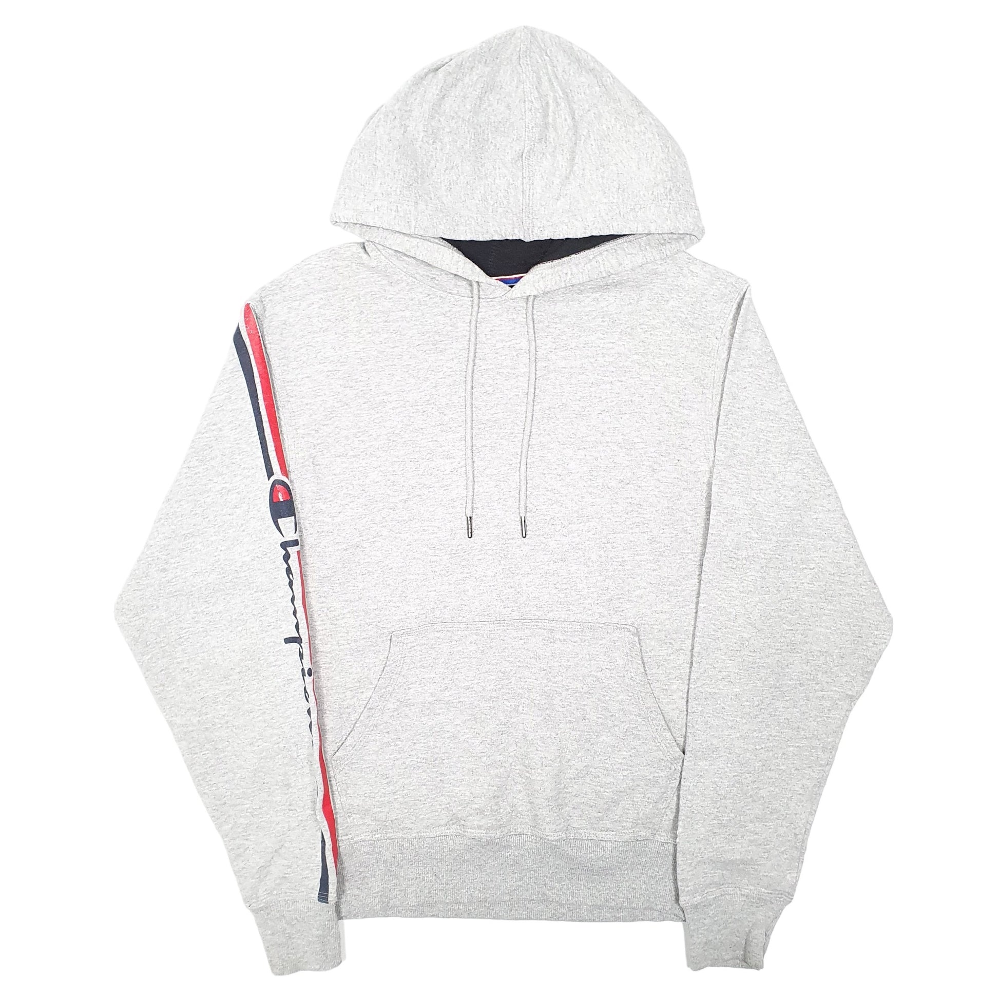 Mens Grey Champion  Hoodie Jumper