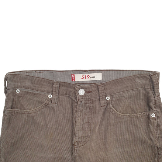 Mens Brown Levis  Corduroy Trousers