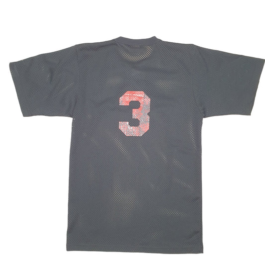 Mens Black Wilson Vintage Camden Wyoming USA Baseball Jersey Made In USA Short Sleeve T Shirt