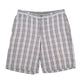 Mens Grey The North Face Check Tartan Chino Shorts