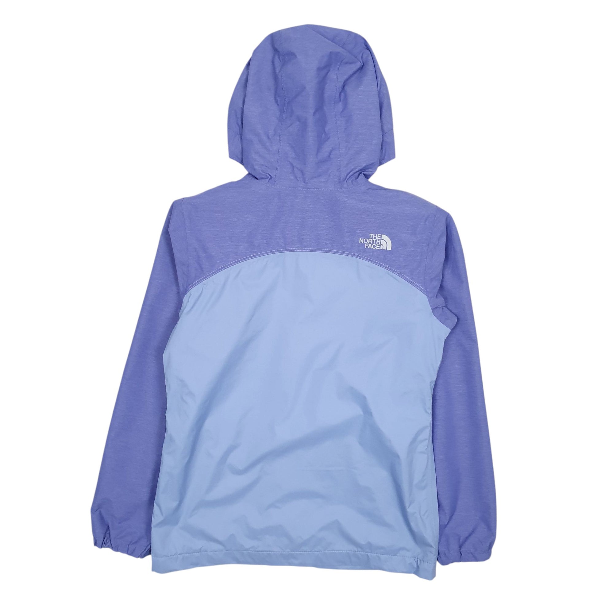 Womens Purple The North Face Fleece Lined Hoodie Coat