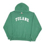 Mens Green Nike Vintage 00s Team Centre Swoosh USA College Tulane Hoodie Jumper