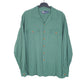 Mens Green Polo Ralph Lauren 50s Style Long Sleeve Shirt
