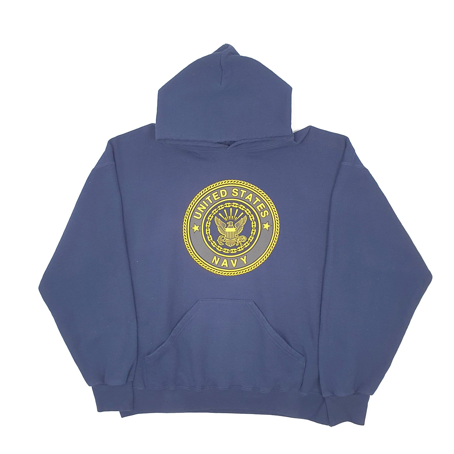 Mens Navy Soffe Made In USA Navy Hoodie Jumper