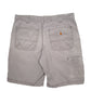 Mens Grey Carhartt Workwear Carpenter Shorts