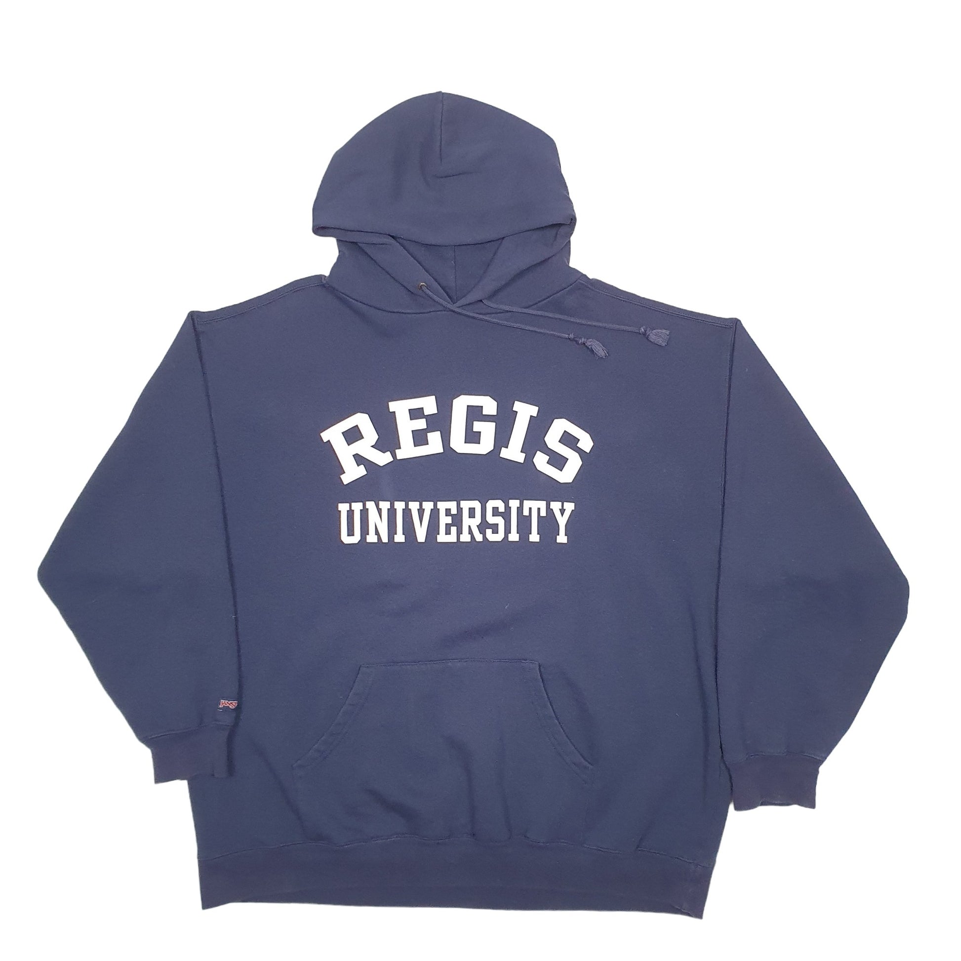 Mens Navy Jansport USA College Hoodie Jumper