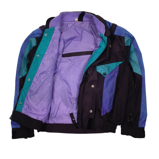 Womens Black Unbranded Motorbike  Coat