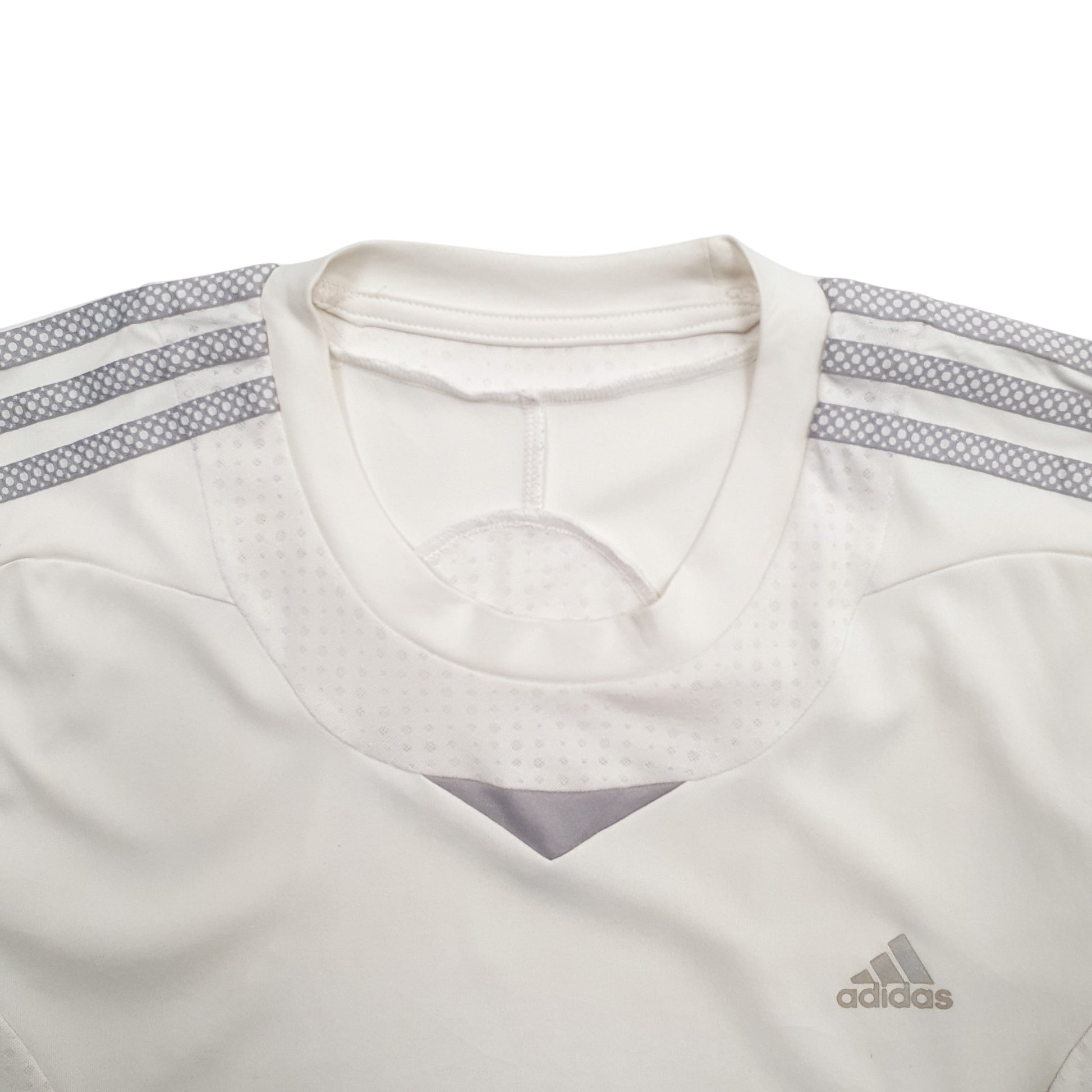 Mens White Adidas  Short Sleeve T Shirt