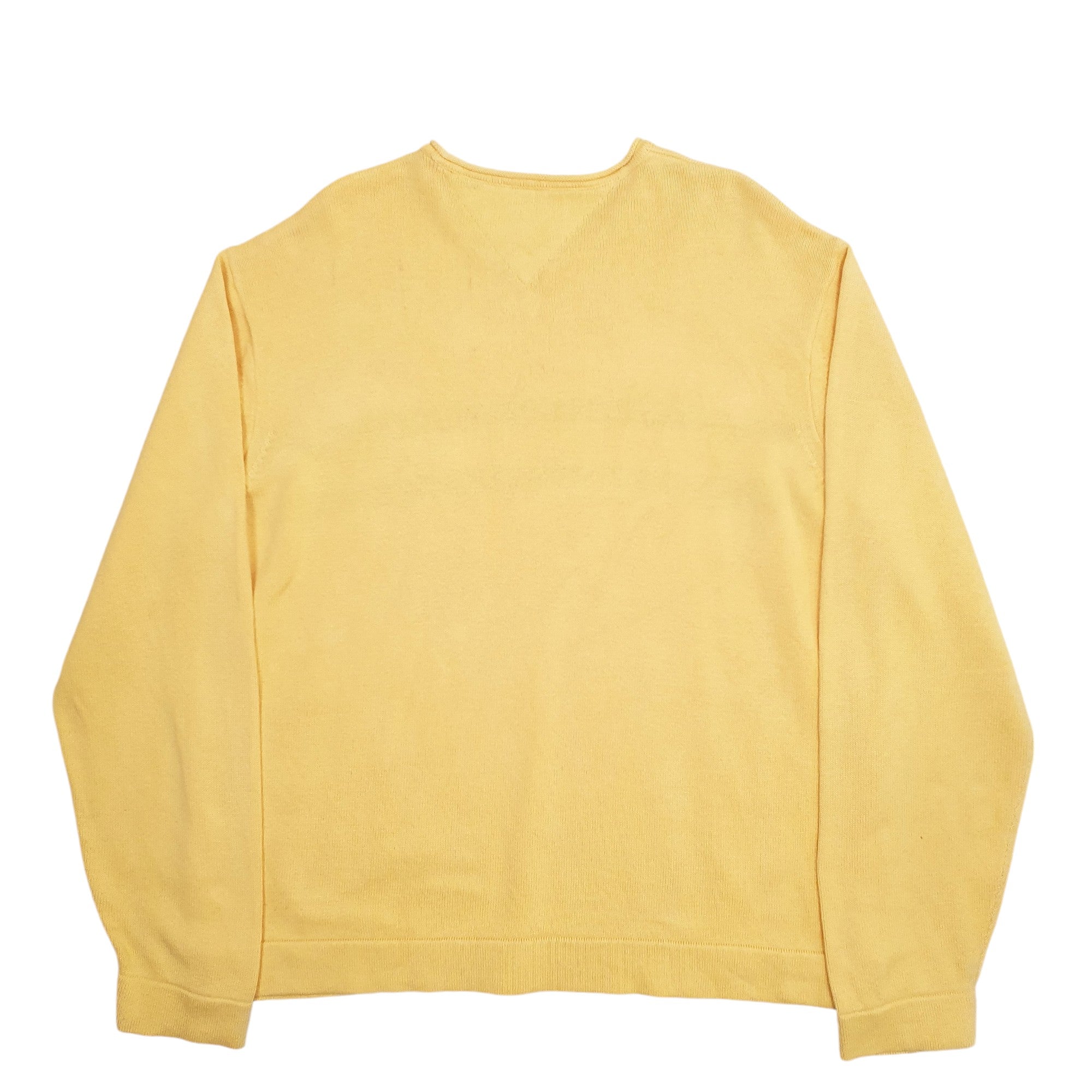 Tommy cheapest Hilfiger yellow crewneck XL