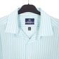 Mens Blue Dockers Fitted Long Sleeve Shirt