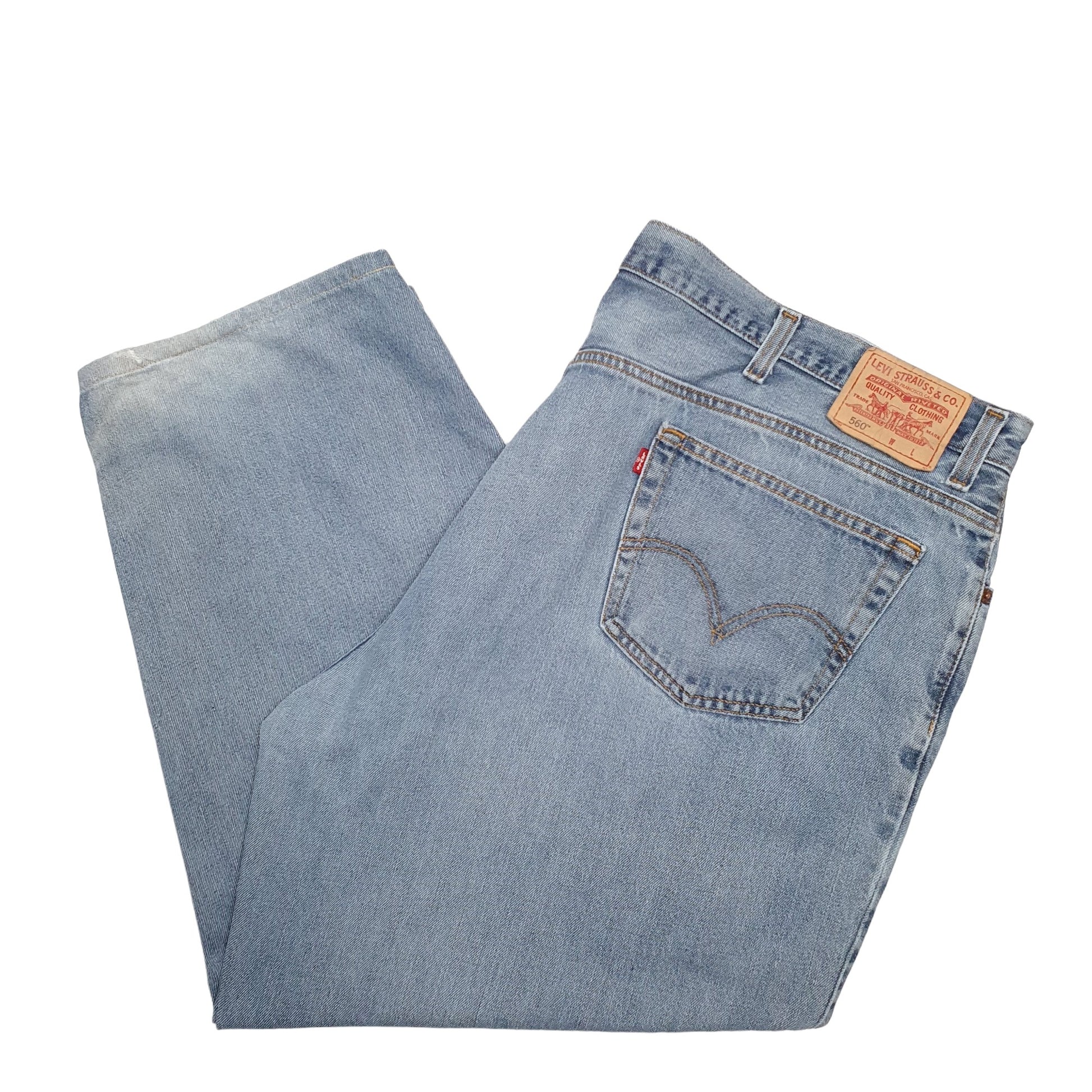 Mens Blue Levis  560 JeansW50 L27