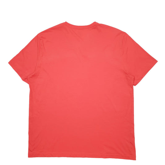 Mens Pink Lacoste  Short Sleeve T Shirt