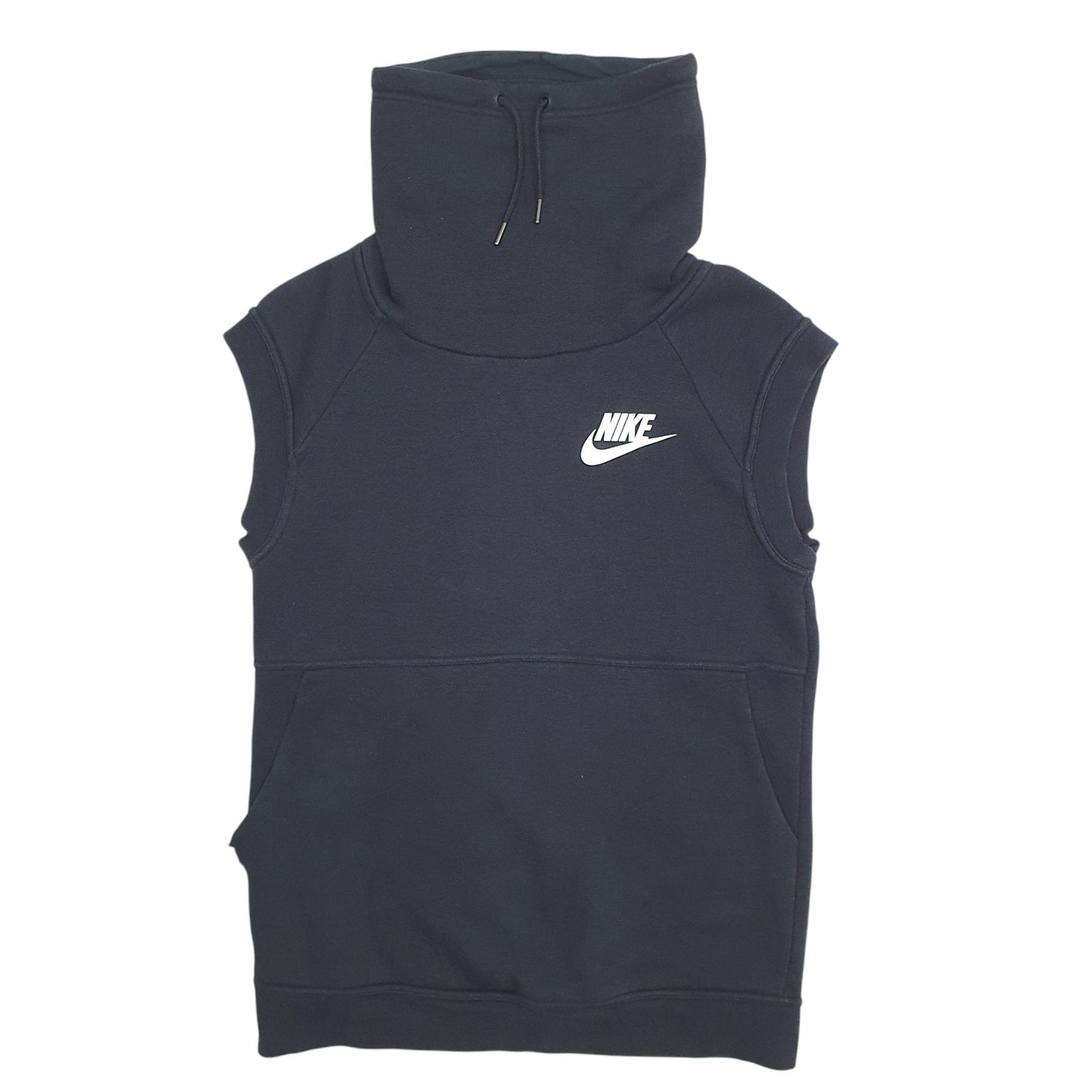 Mens Black Nike  Gilet Jumper