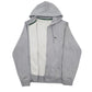 Mens Grey Lacoste Classic fit Full Zip Jumper