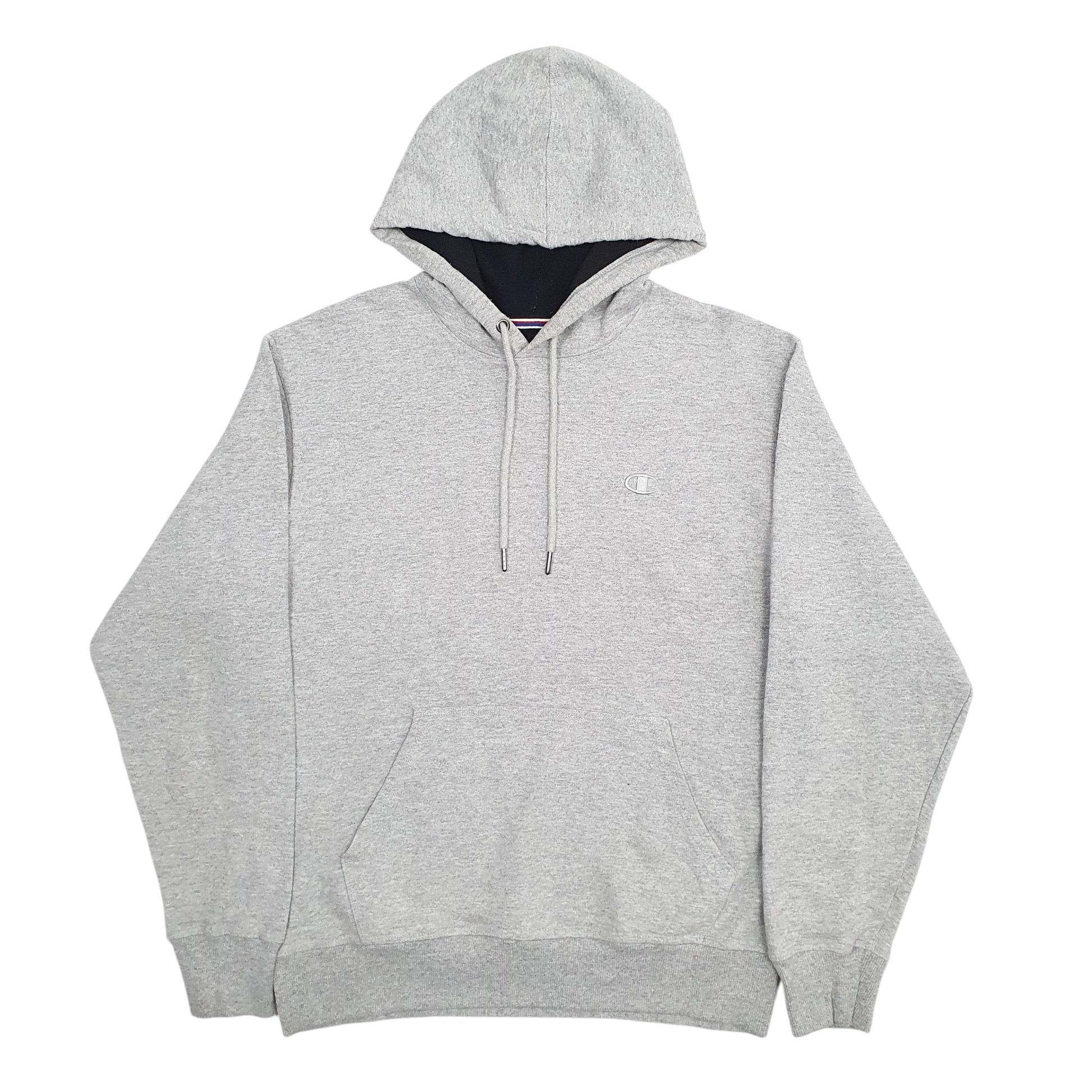 Mens Grey Champion  Hoodie Jumper