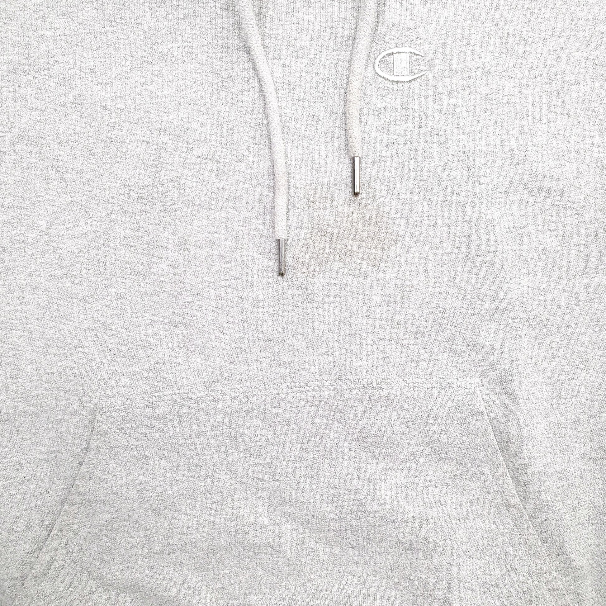 Mens Grey Champion  Hoodie Jumper