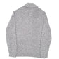 Mens Navy Nautica Knit Zip Shawl Jumper
