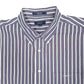 Mens Purple GANT Poplin Long Sleeve Shirt