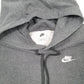 Mens Grey Nike  Hoodie Jumper