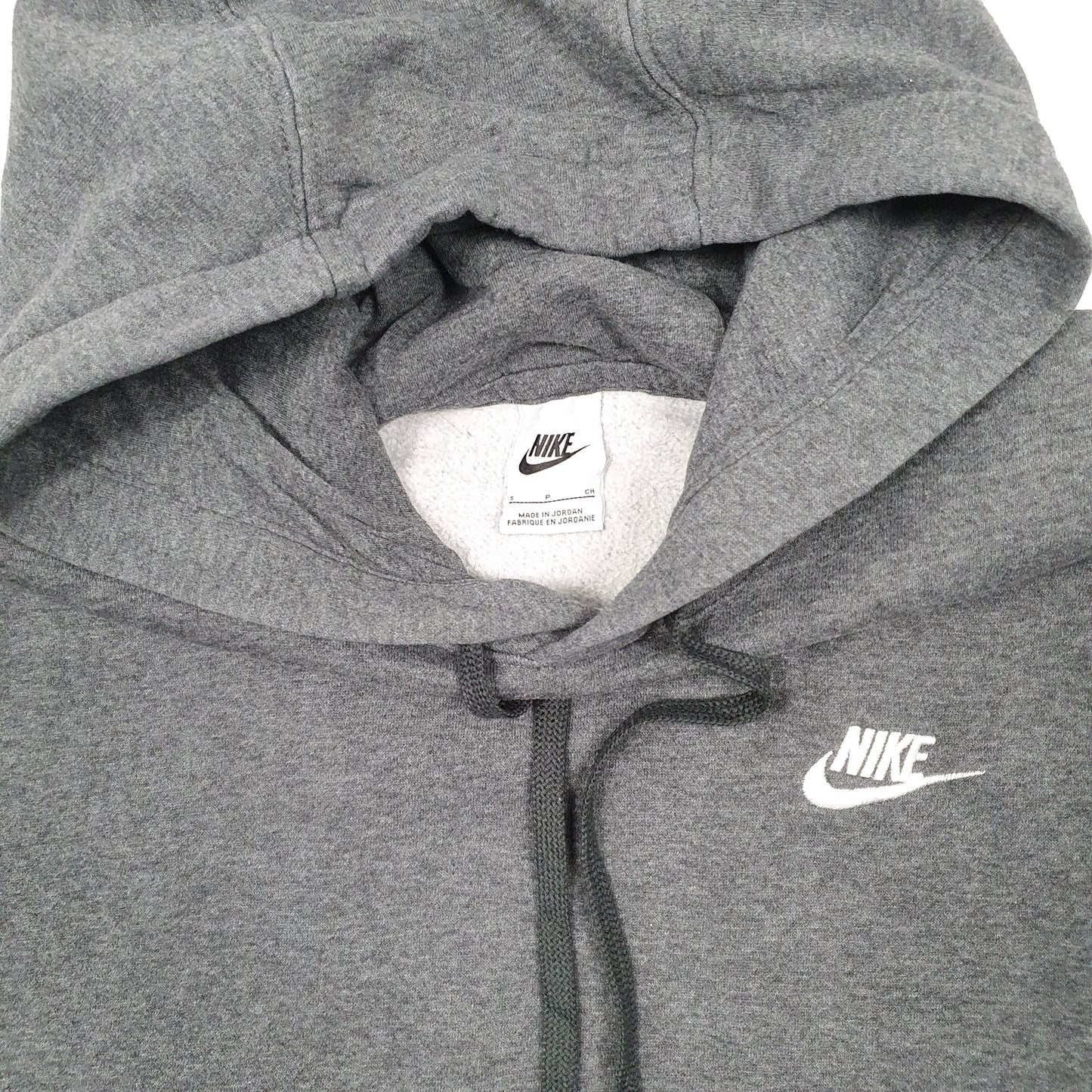 Mens Grey Nike  Hoodie Jumper