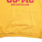 Mens Yellow Champion Second Battalion Army Spellout Crewneck Jumper