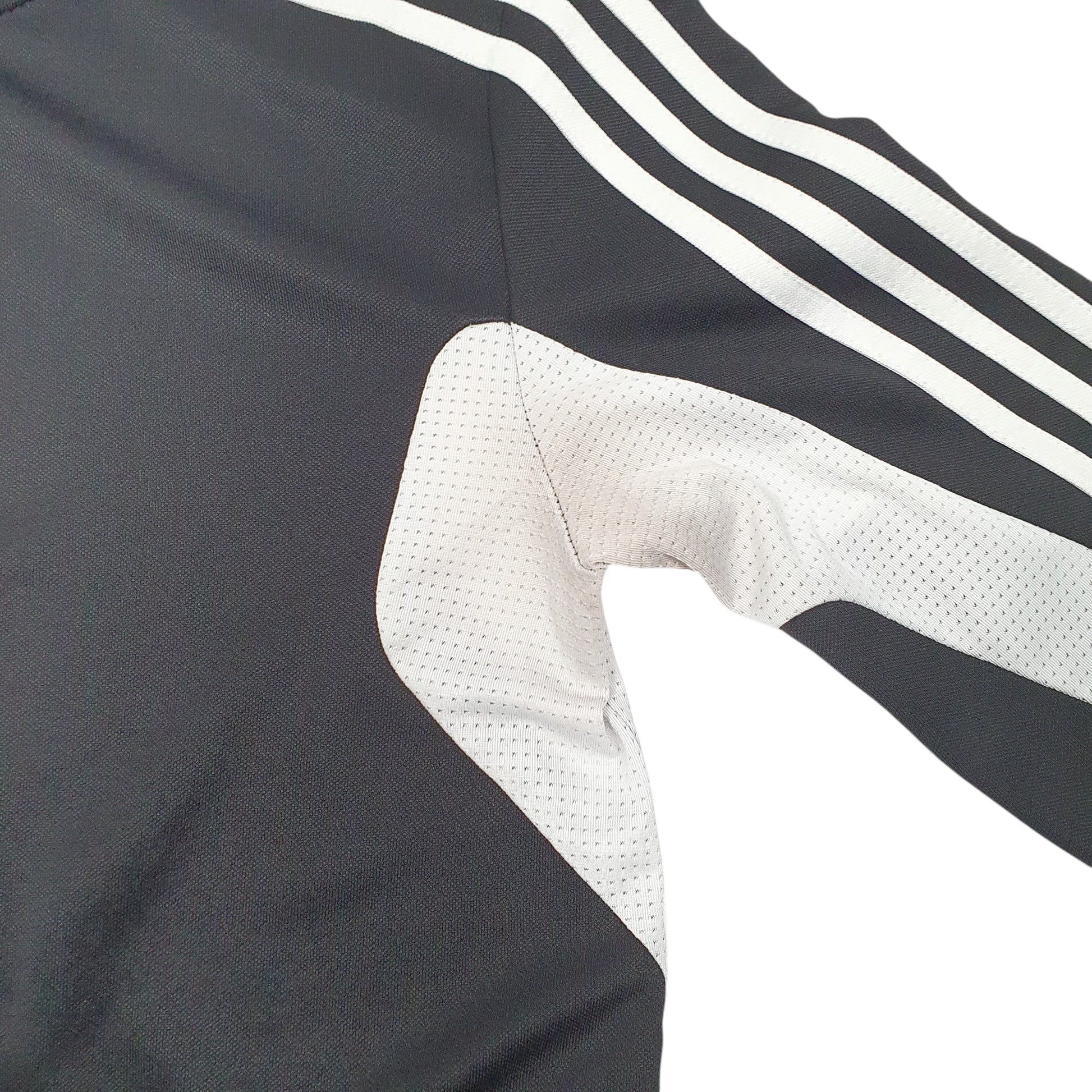Womens Black Adidas Active Climacool Running Workout Full Zip Jumper