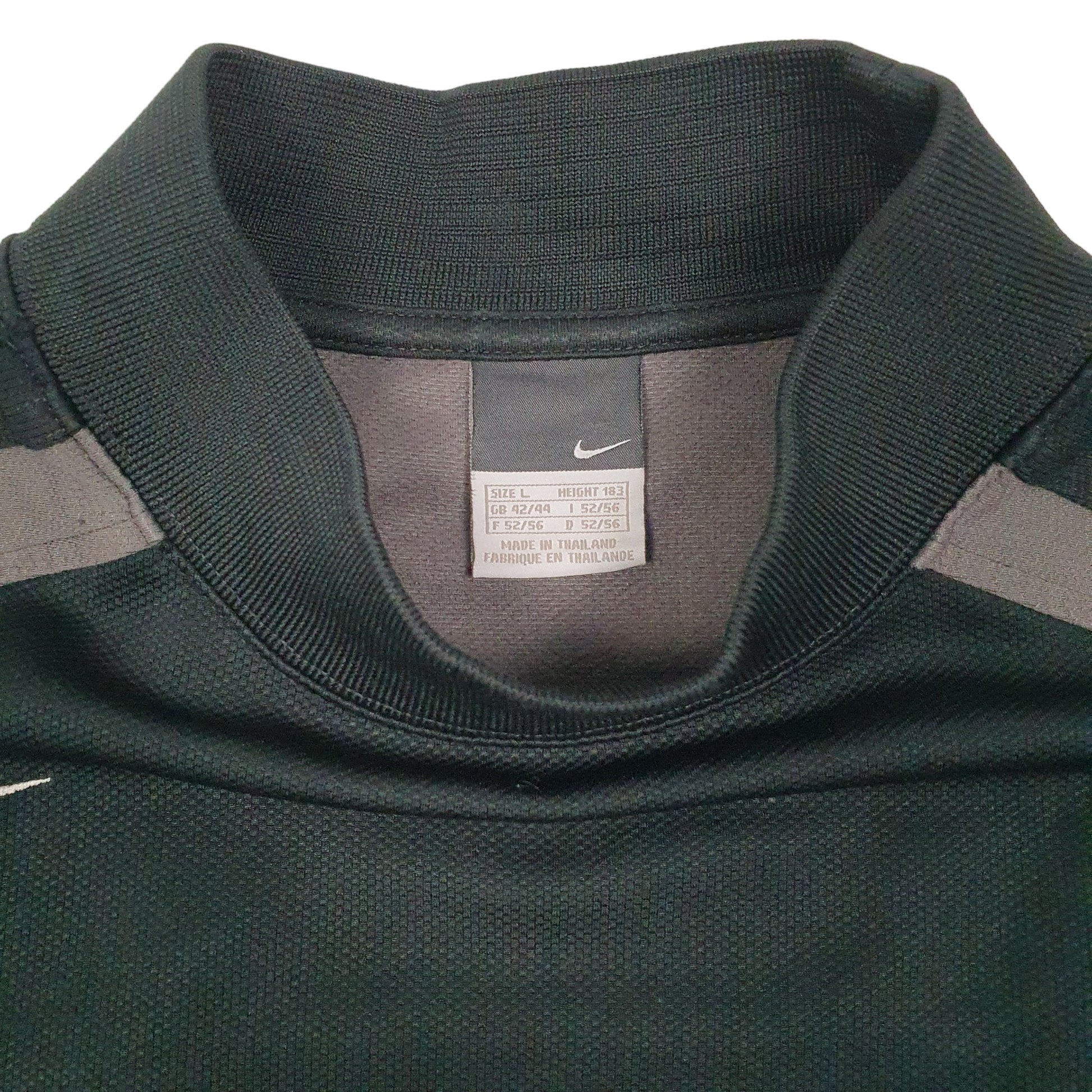 Mens Black Nike Active Dri Fit Running Gym Crewneck Jumper