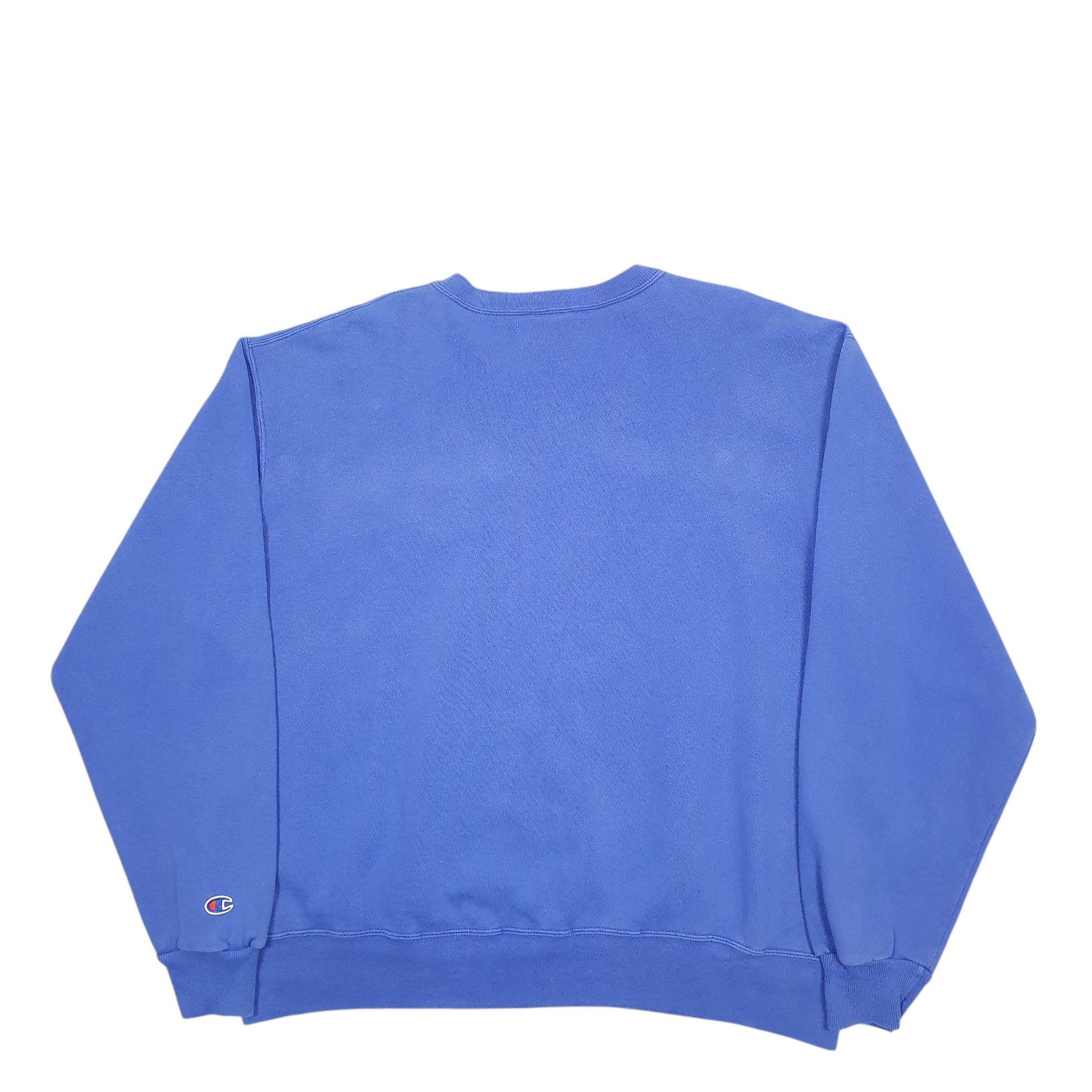 Mens Blue Champion Vintage 90's Crewneck Jumper
