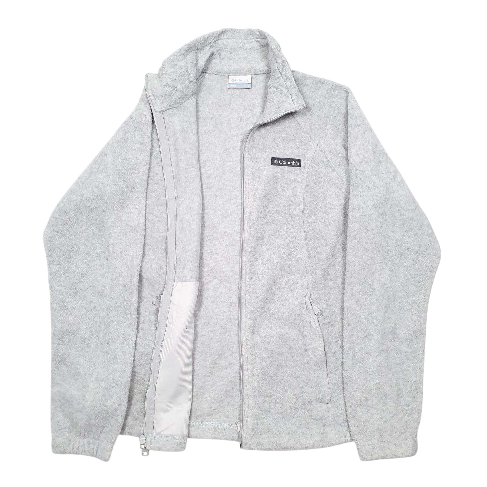 Womens Grey Columbia  Full Zip Jumper