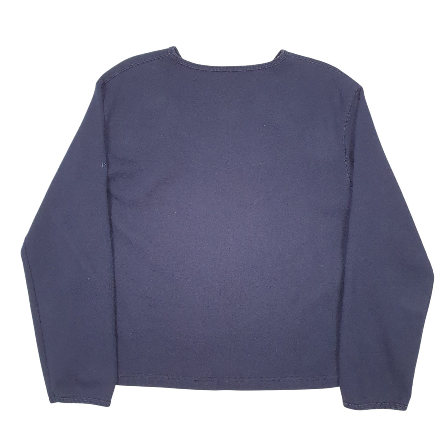 Womens Navy Reebok  V Neck Jumper