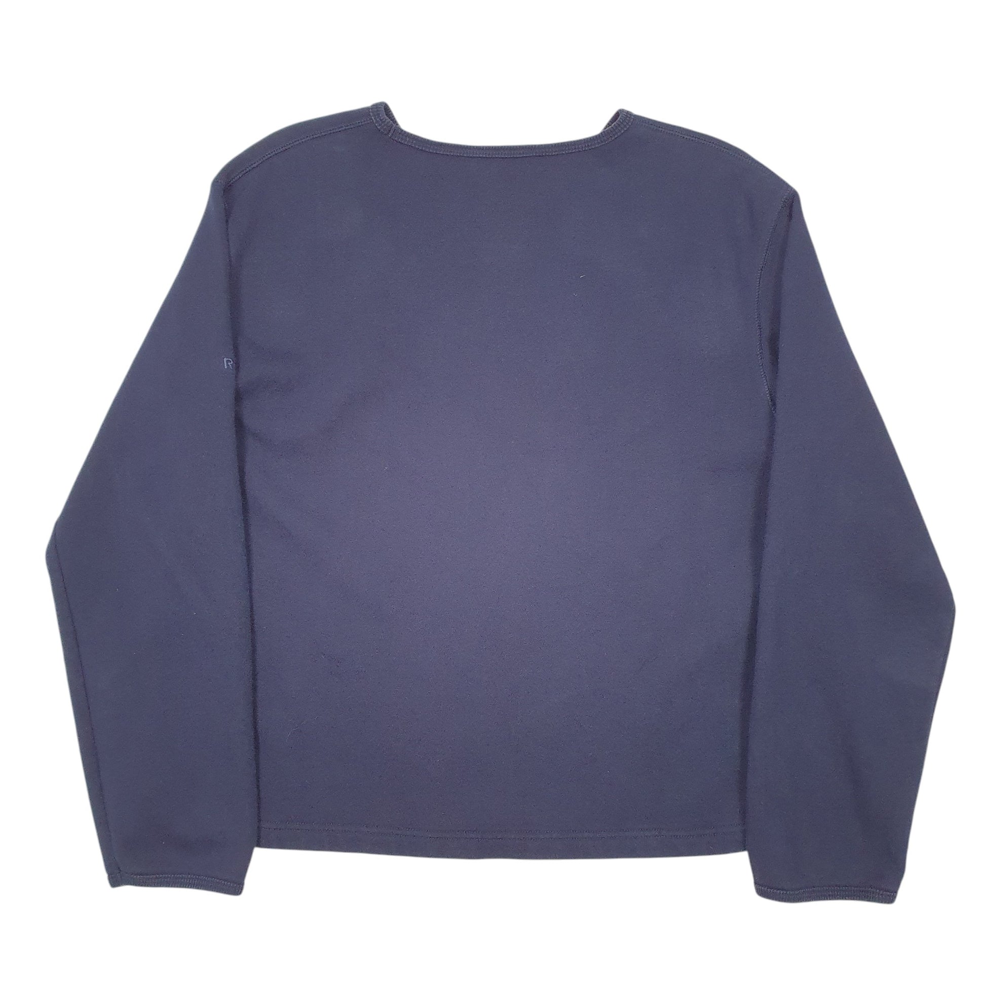 Womens Navy Reebok  V Neck Jumper