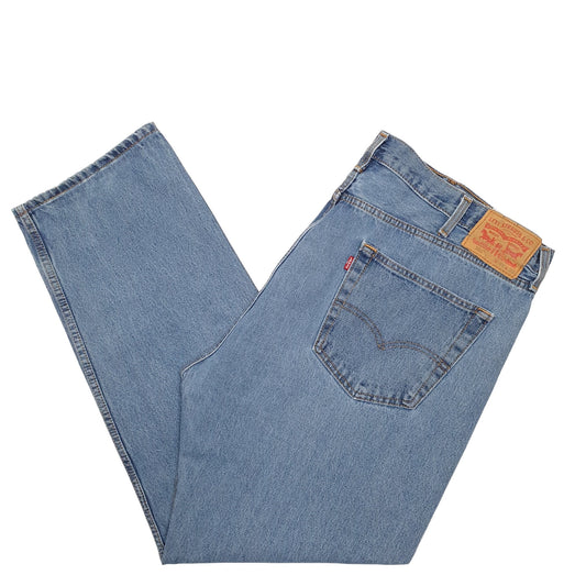 Mens Blue Levis 505 JeansW44 L32