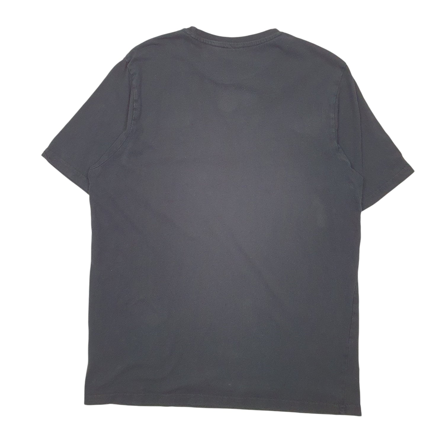 Mens Black Ellesse Spellout Short Sleeve T Shirt