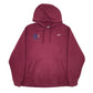 Mens Burgundy Nike Hyundai Hoodie Jumper