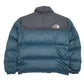 Mens Blue The North Face Nuptse 700 Hooded  Coat