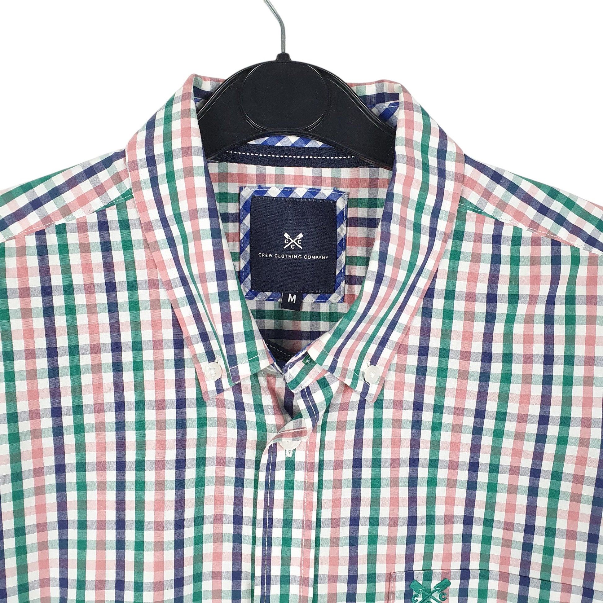 Mens White Crew Clothing Company  Short Sleeve Shirt