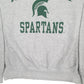Mens Grey Gildan USA College Michigan State Spartans Crewneck Jumper