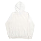 Mens White Adidas Spellout Hoodie Jumper